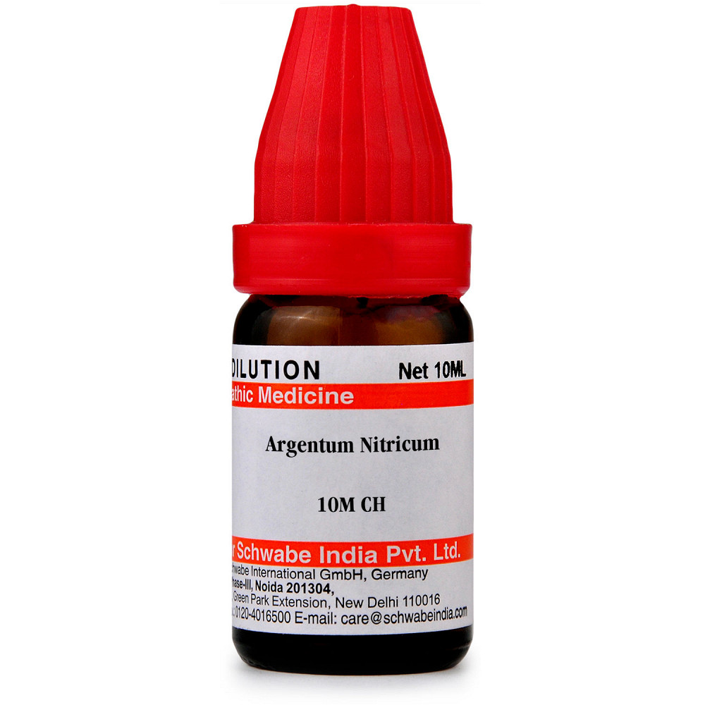 Willmar Schwabe India Argentum Nitricum 10M CH (10ml)