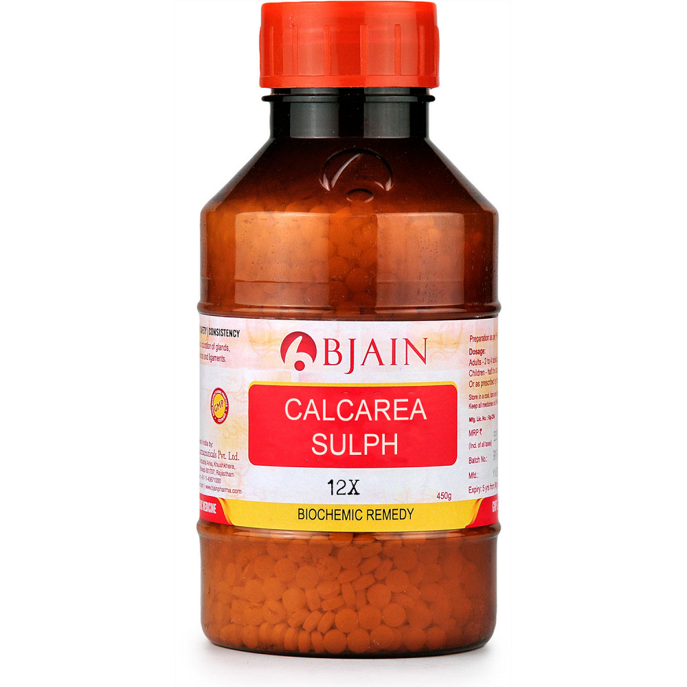 B Jain Calcarea Sulph 12X (450g)