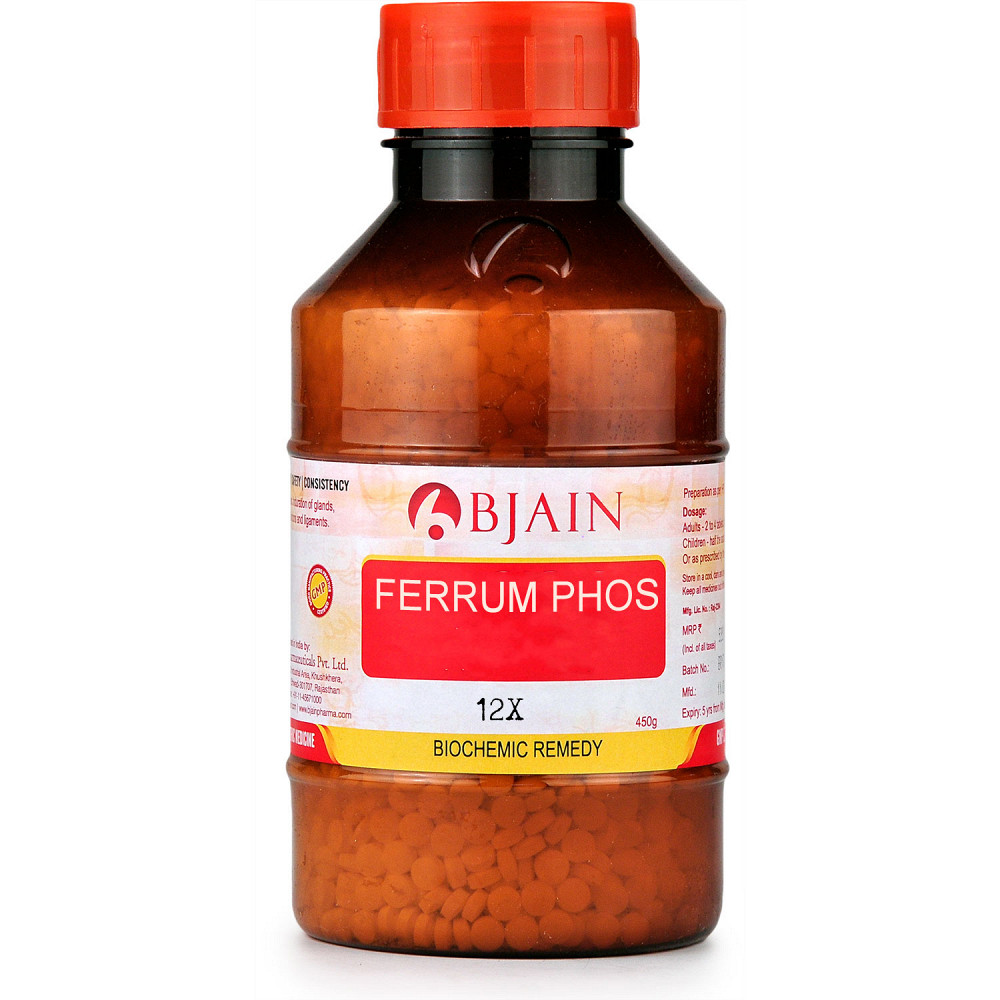 B Jain Ferrum Phos 12X (450g)