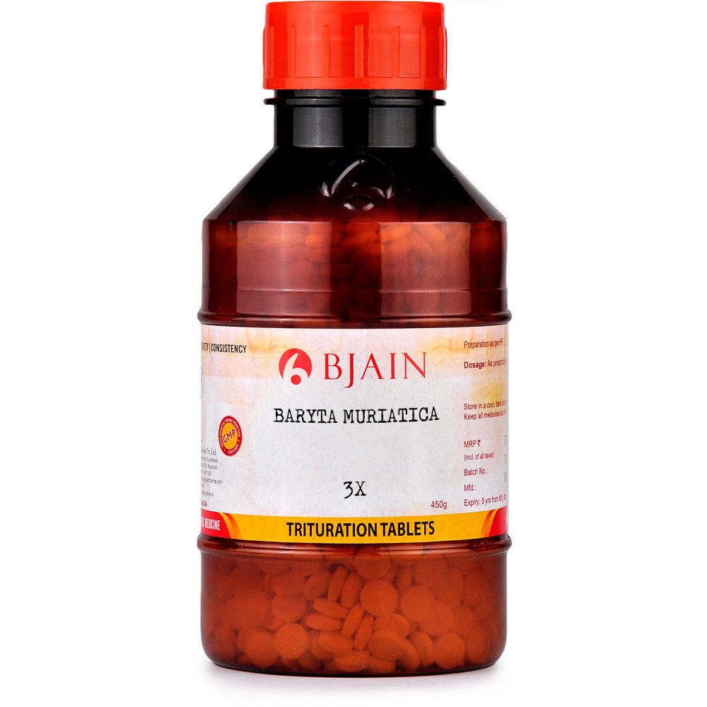 B Jain Baryta Muriatica 3X (450g)