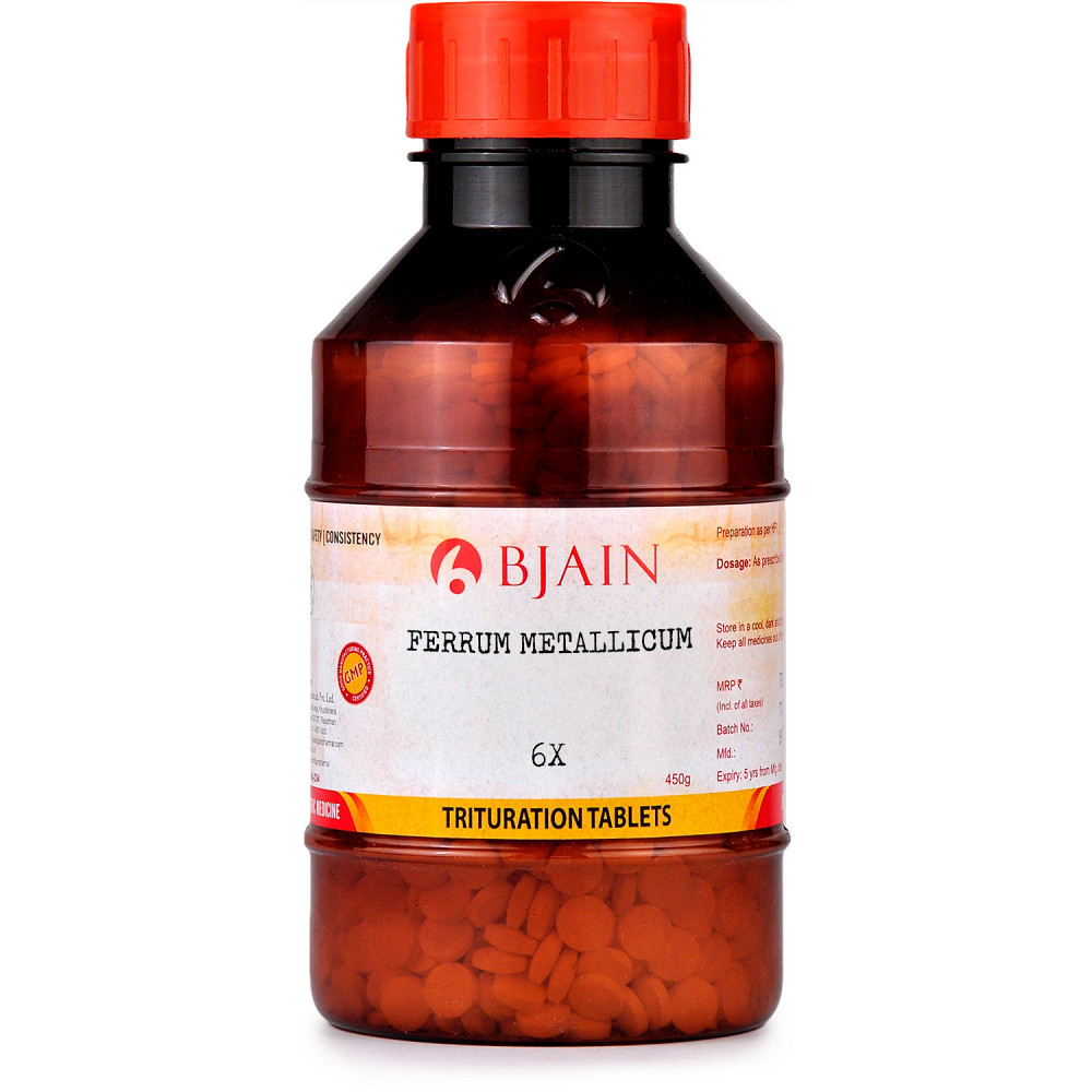 B Jain Ferrum Metallicum 6X (450g)