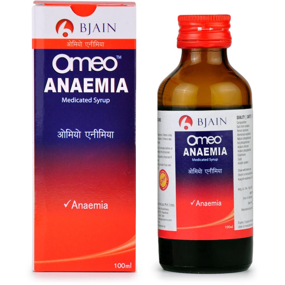 B Jain Omeo Anemia Syrup (100ml)