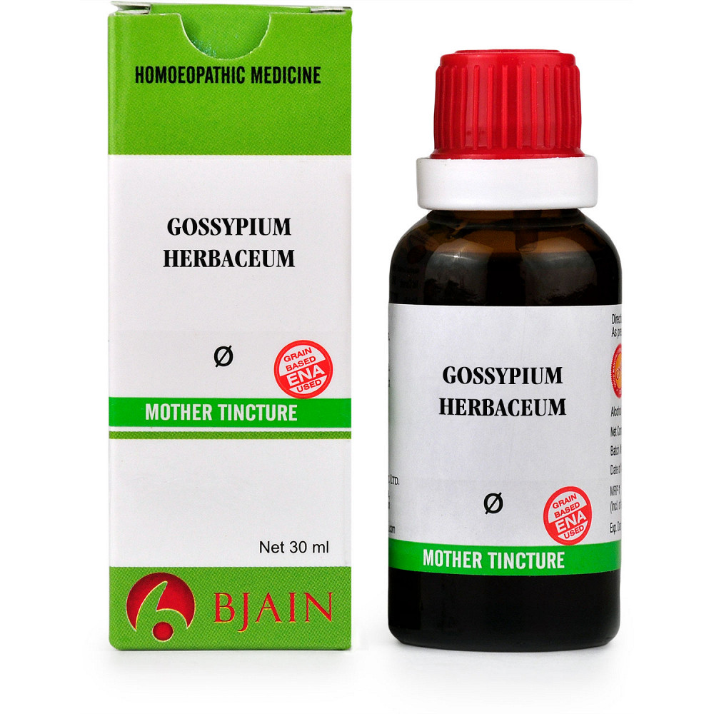 B Jain Gossypium Herbaceum 1X (Q) (30ml)