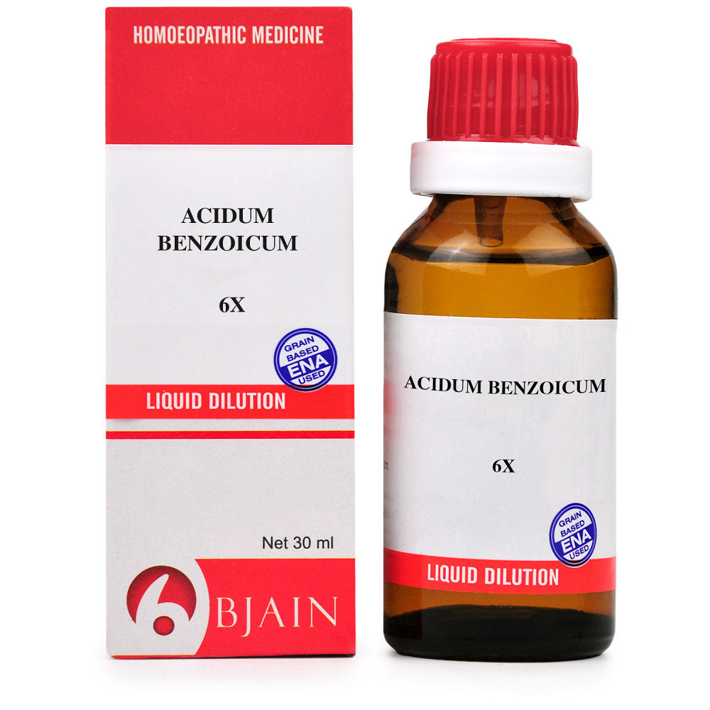 B Jain Acidum Benzoicum 6X (30ml)
