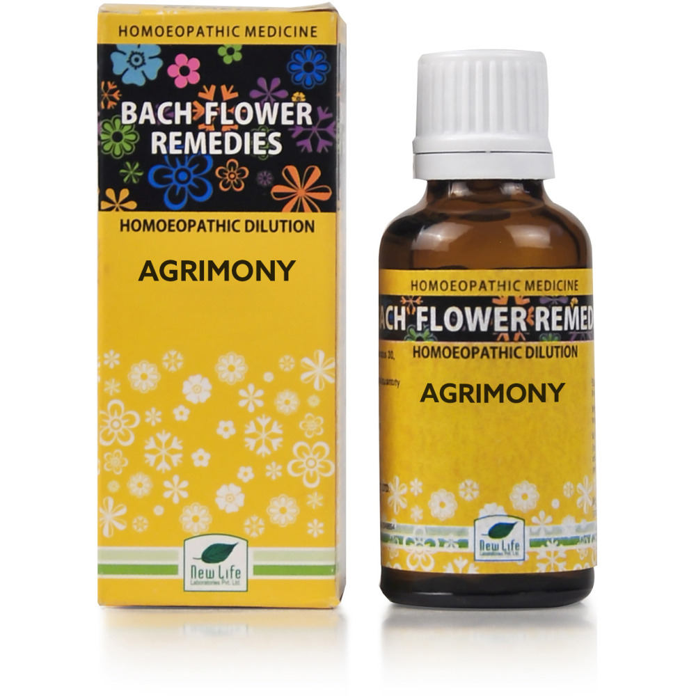 New Life Bach Flower Agrimony (30ml) Series