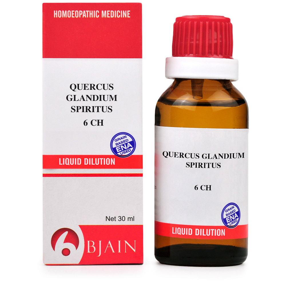 B Jain Quercus Glandium Spiritus 6 CH (30ml)