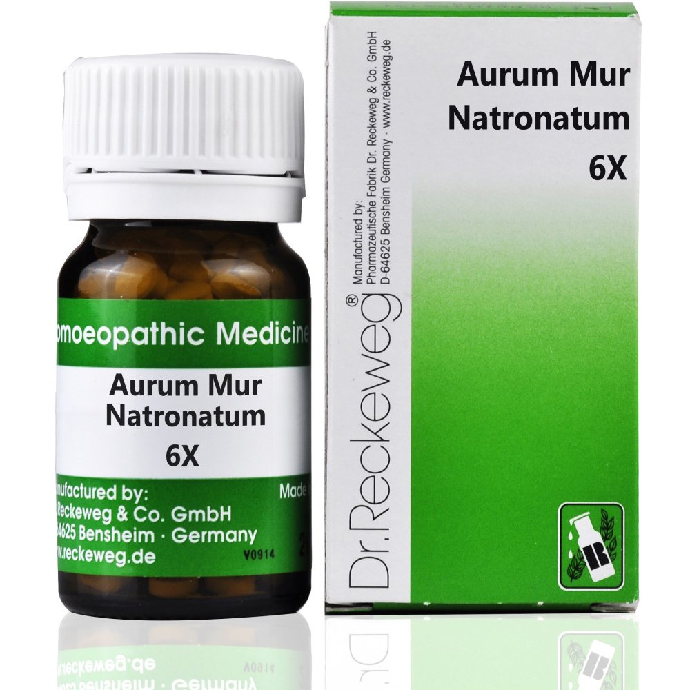 Dr. Reckeweg Aurum Muriaticum Natronatum 6X (20g)