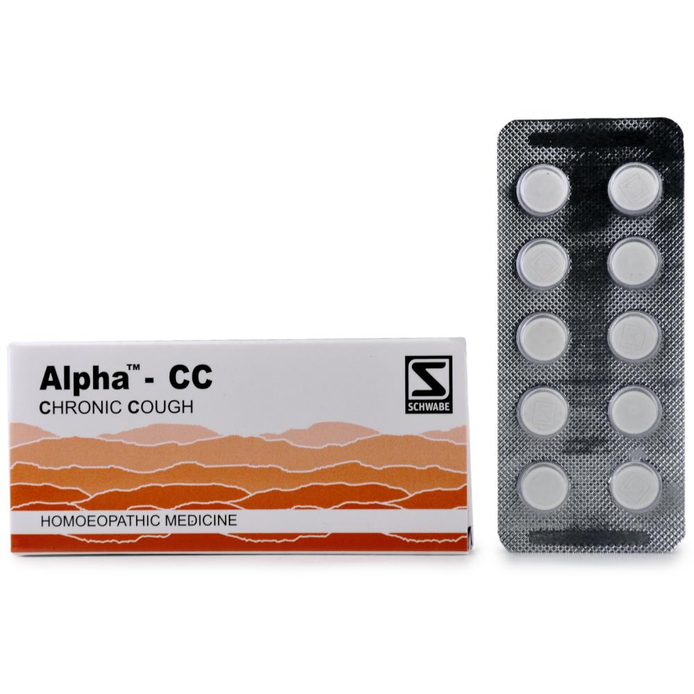 Willmar Schwabe India Alpha CC (Chronic Cough) (40tab)