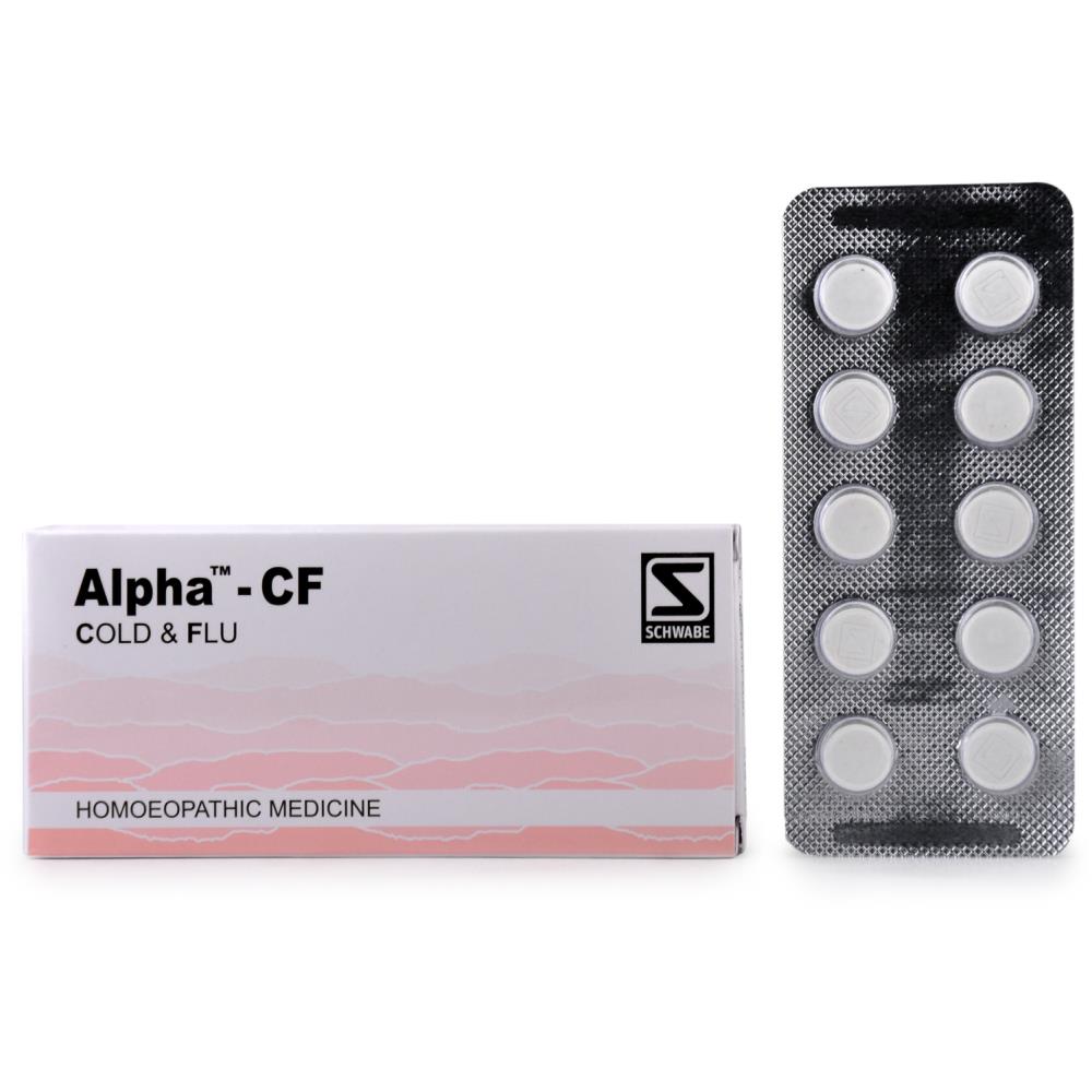 Willmar Schwabe India Alpha CF (Cold And Flu) (40tab)