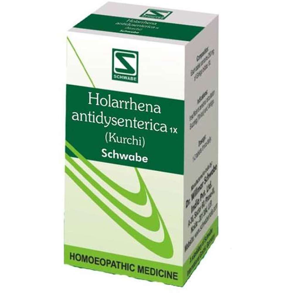 Willmar Schwabe India Holarrhena Antidysentrica 1X Tablets (Kurchi) (20g)