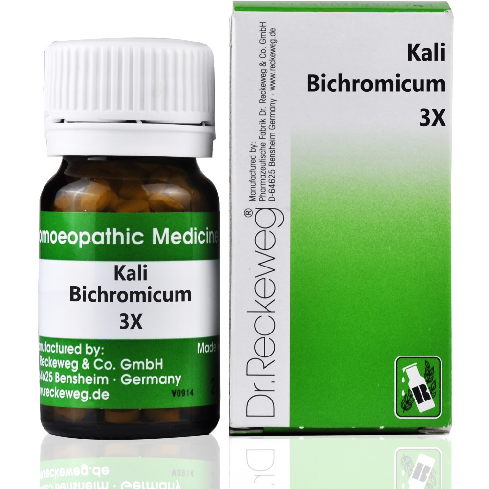 Dr. Reckeweg Kali Bichromicum 3X (20g) Dr. Reckeweg Kali Bichromicum 3X (20g)