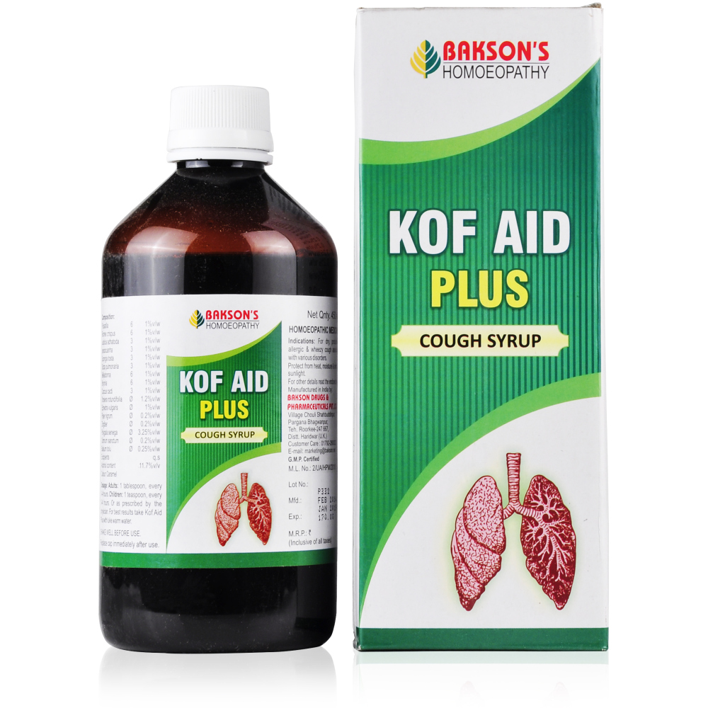 Bakson Kof Aid Plus Syrup (115ml)