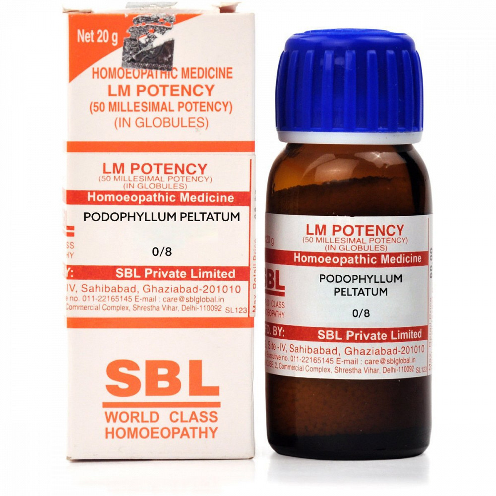 SBL Podophyllum Peltatum LM 0/8 (20g)