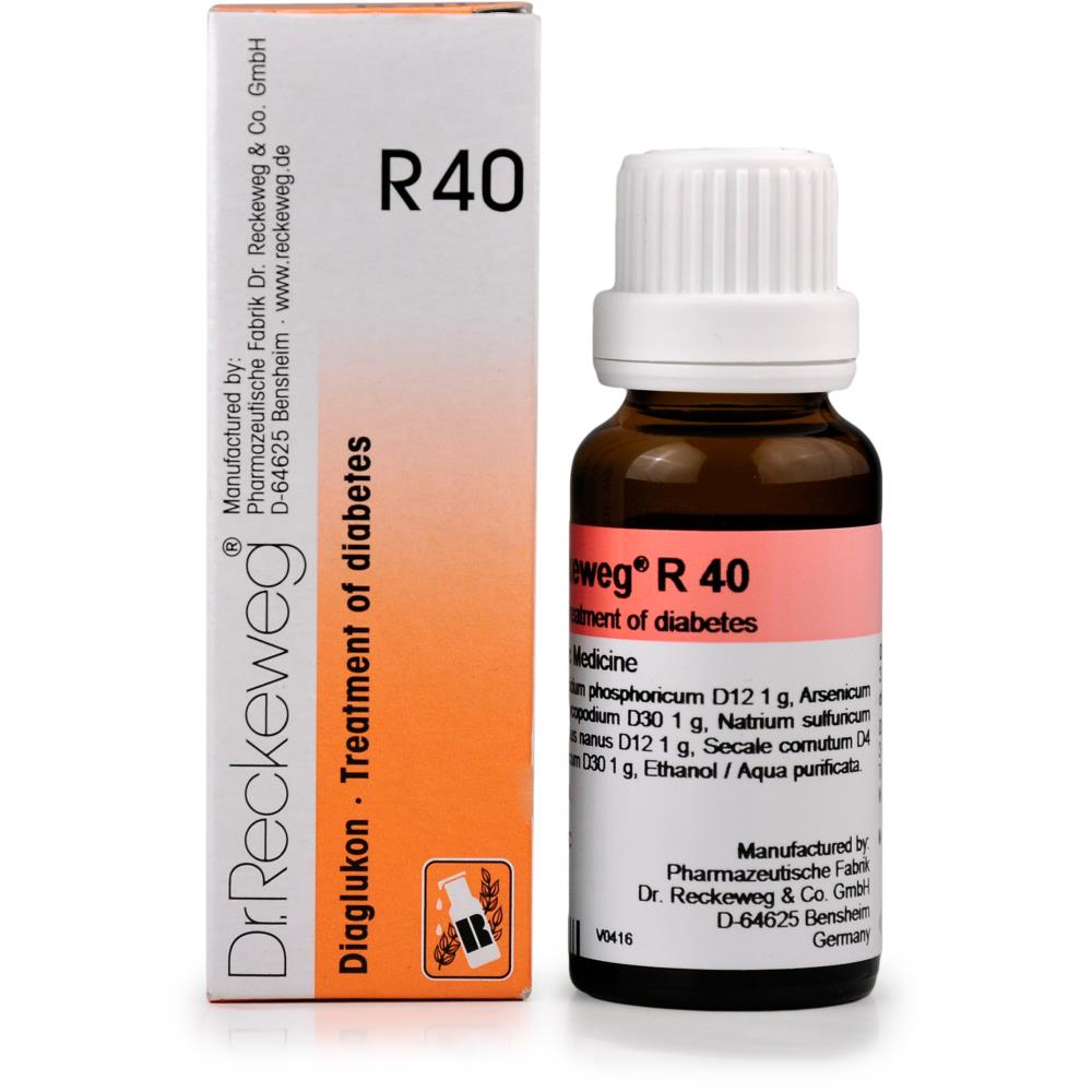 Dr. Reckeweg R40 (Diaglukon) (22ml) Dr. Reckeweg R40 (Diaglukon) (22ml)