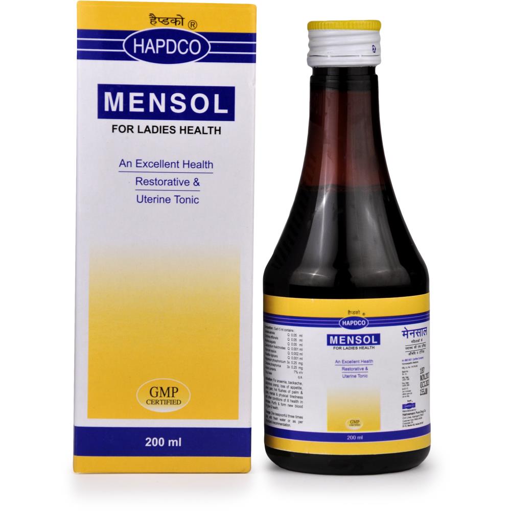 Hapdco Mensol Syrup (200ml) Hapdco Mensol Syrup (200ml)
