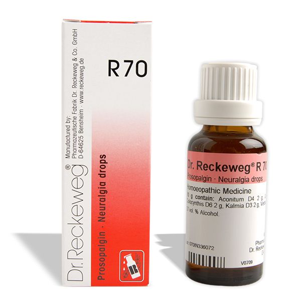 Dr. Reckeweg R70 (Prosopalgin) (22ml) Dr. Reckeweg R70 (Prosopalgin) (22ml)