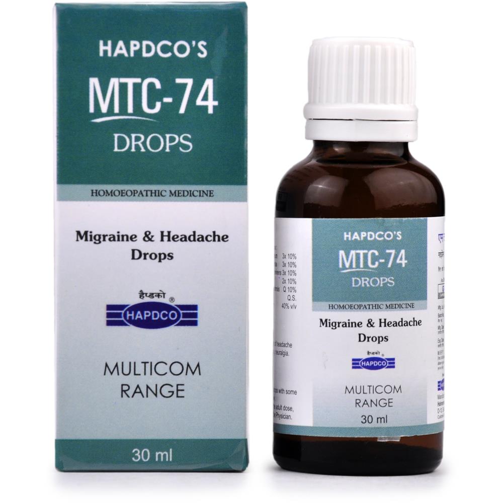 Hapdco MTC-74 (Migraine & Headache Drops) (30ml)