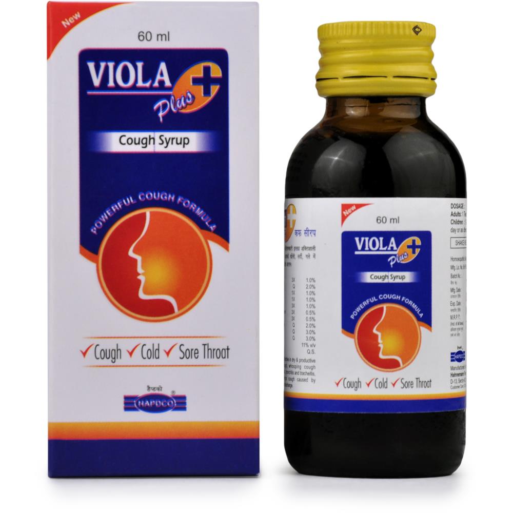 Hapdco Viola Plus Cough Syrup (60ml)