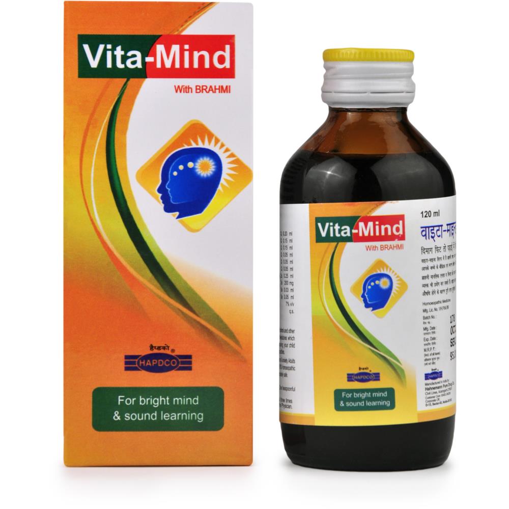 Hapdco Vita-Mind Syrup (120ml)