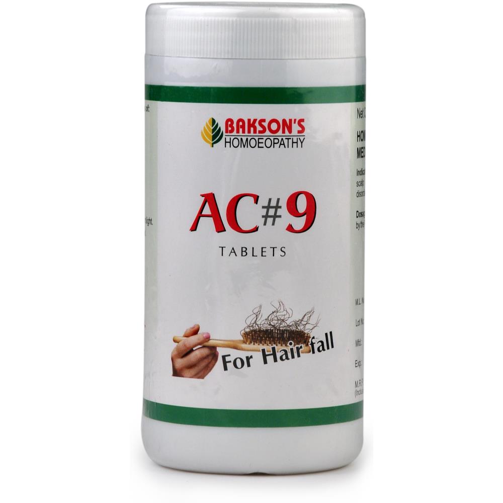 Bakson AC 9 Tablets (Hair Falling) (200tab)