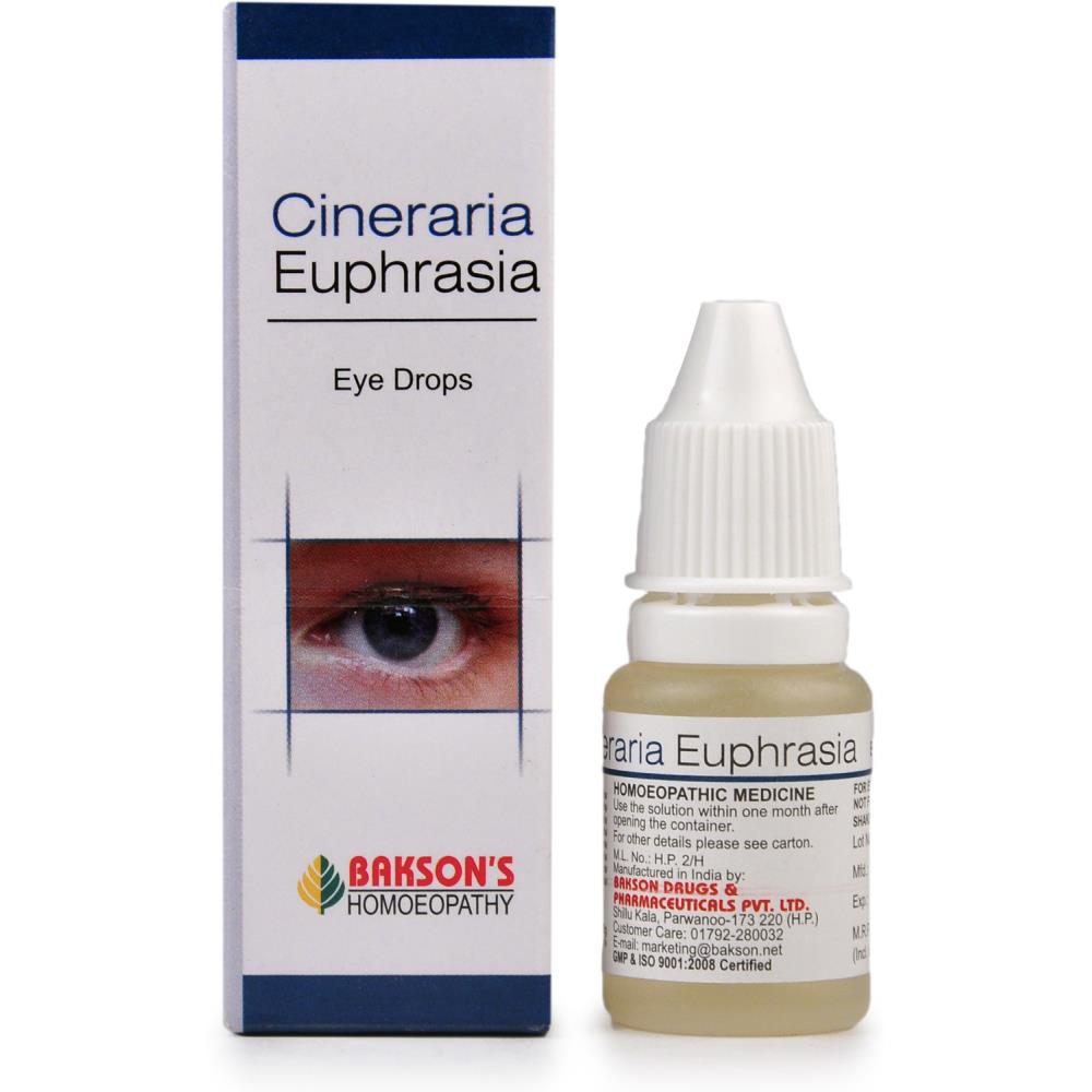 Bakson Cineraria Euphrasia Eye Drops (10ml)