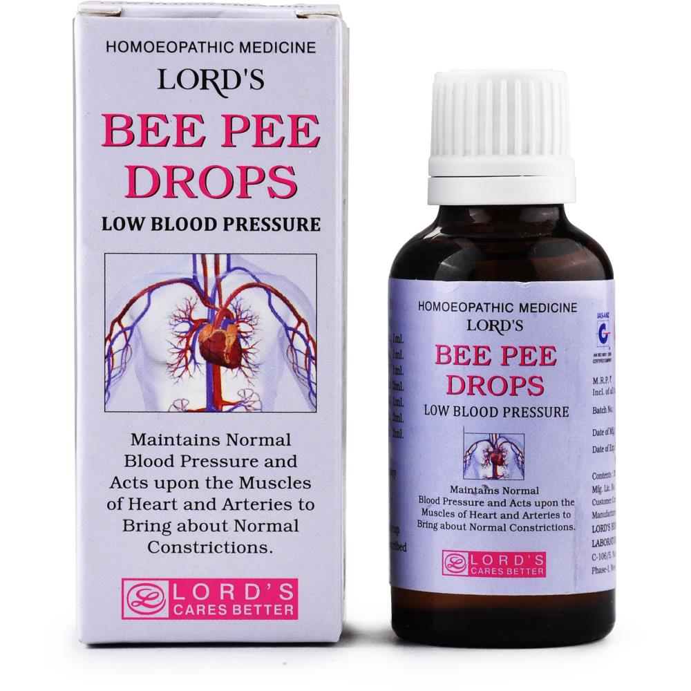 Lords Bee Pee Drops (Low Bp) (30ml)