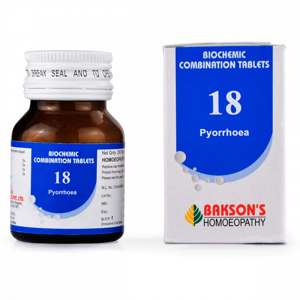 Bakson Biochemic Combination 18 (25g)