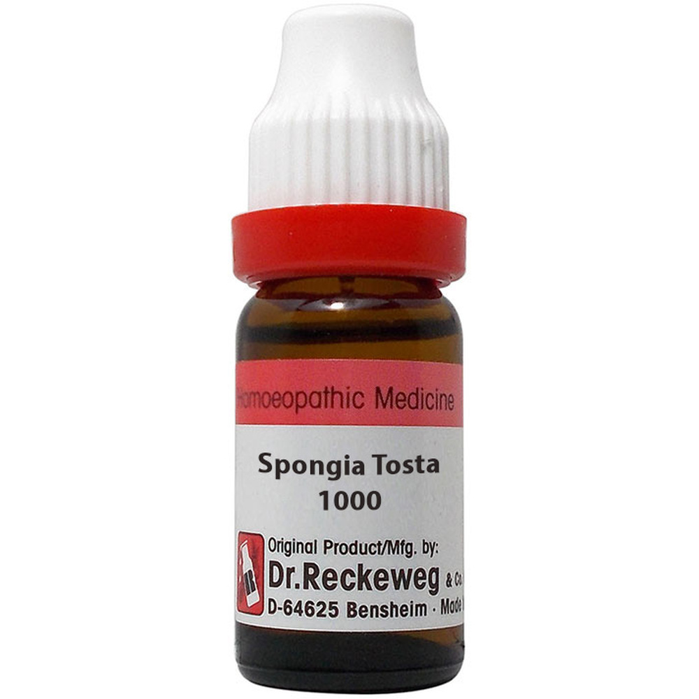 Dr. Reckeweg Spongia Tosta 1000 CH (11ml) Dr. Reckeweg Spongia Tosta 1000 CH (11ml)