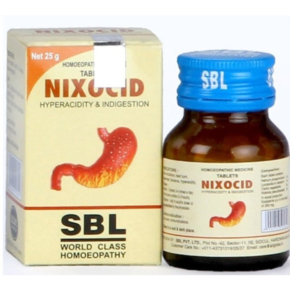 SBL Nixocid Tabs (25g)