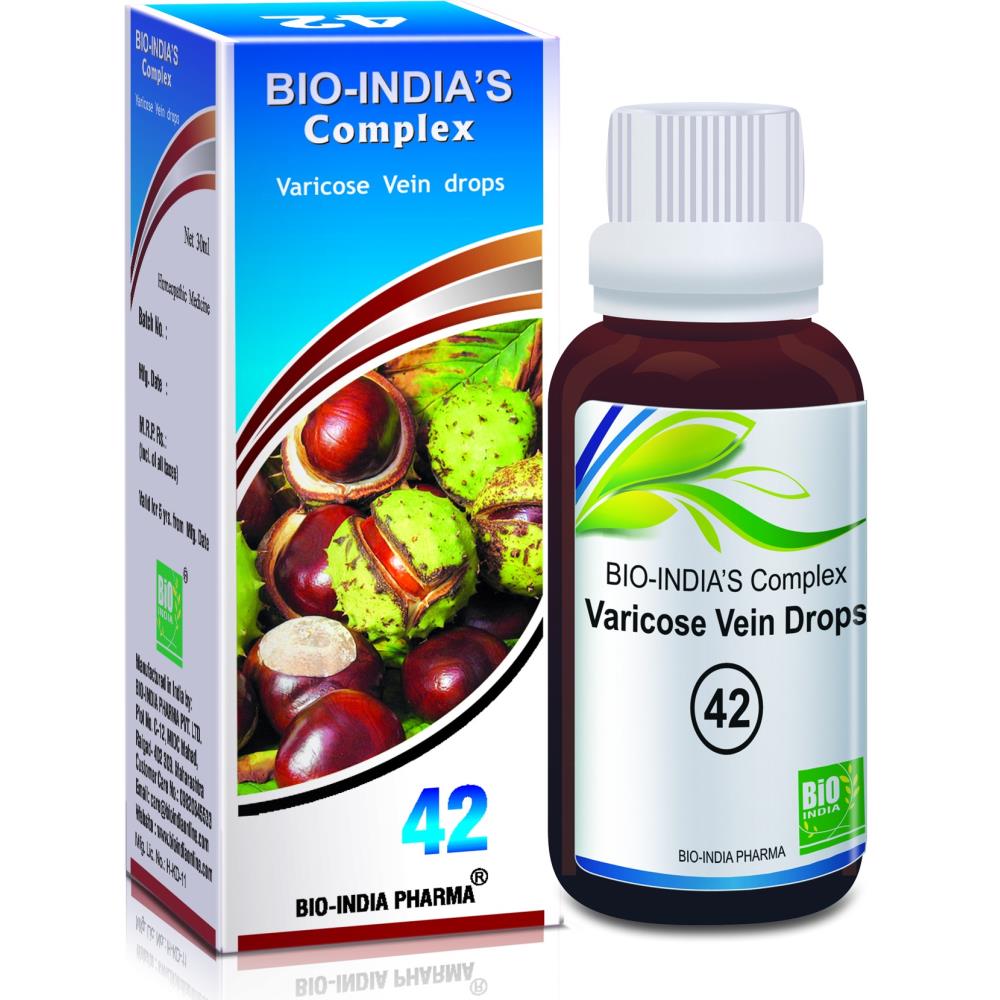 Bio India Varicose Vein Drops (30ml)