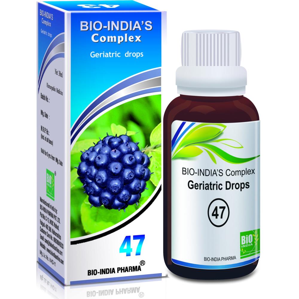 Bio India Geriatric Drops (30ml)