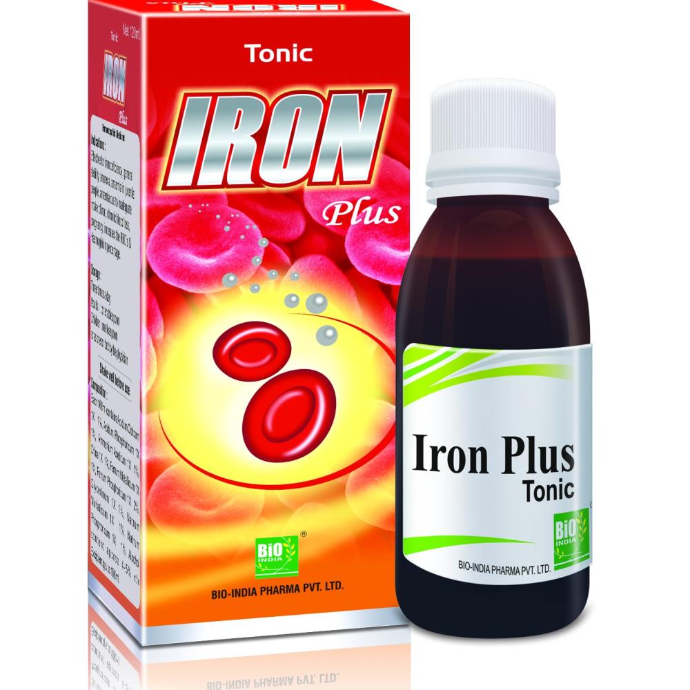 Bio India Iron Plus Tonic (120ml)