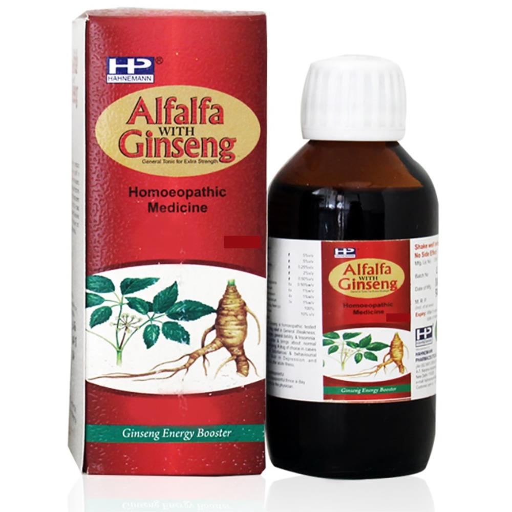 Hahnemann Alfalfa With Ginseng Syrup (450ml)