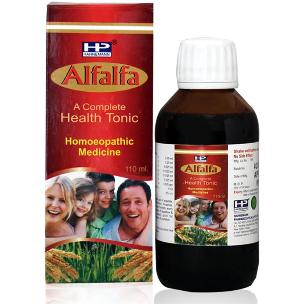 Hahnemann Alfalfa Syrup (110ml)