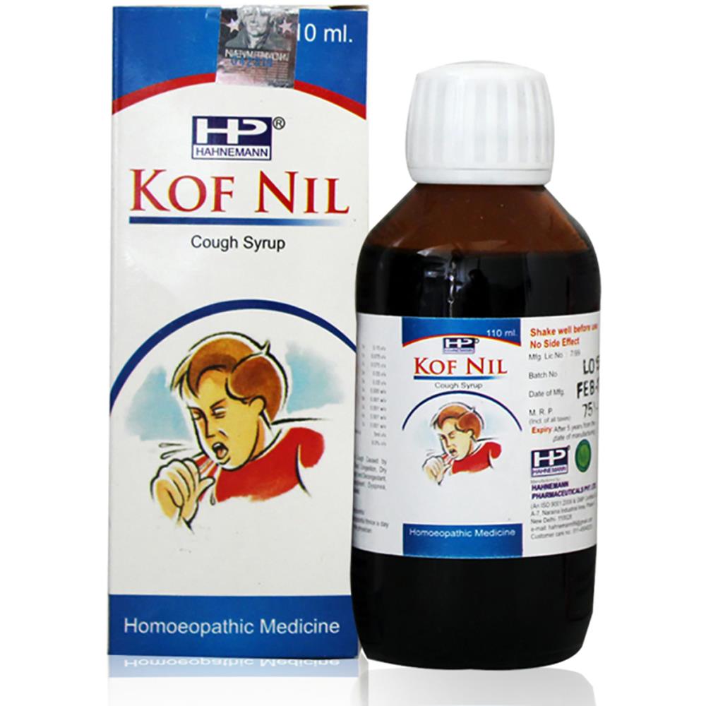 Hahnemann Kof Nil Cough Syrup (110ml)
