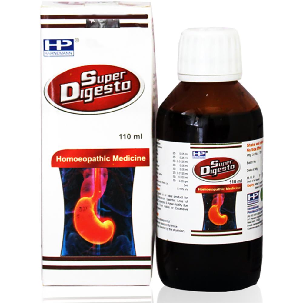Hahnemann Super Digesto Syrup (110ml)