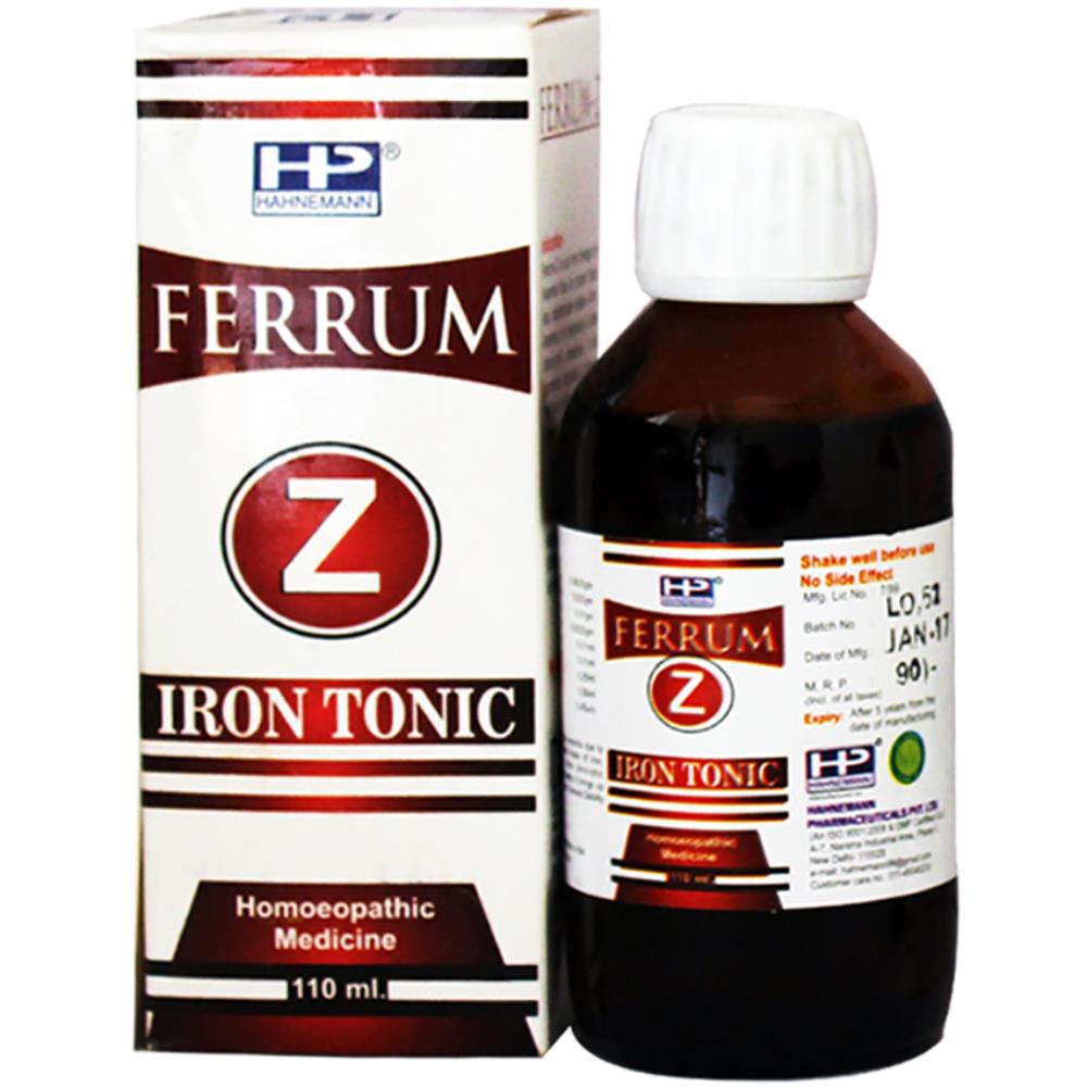 Hahnemann Ferrum Z Iron Tonic (110ml)