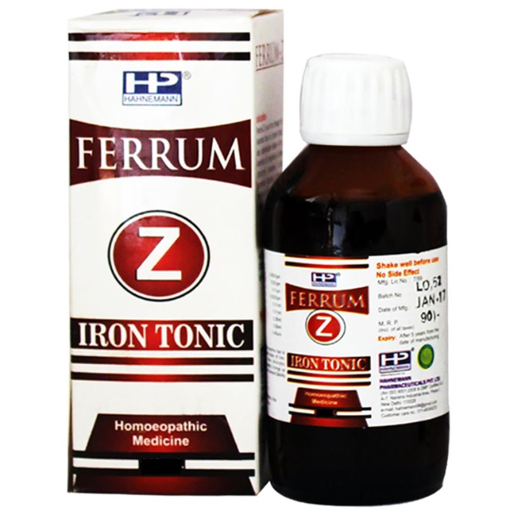Hahnemann Ferrum Z Iron Tonic (450ml)
