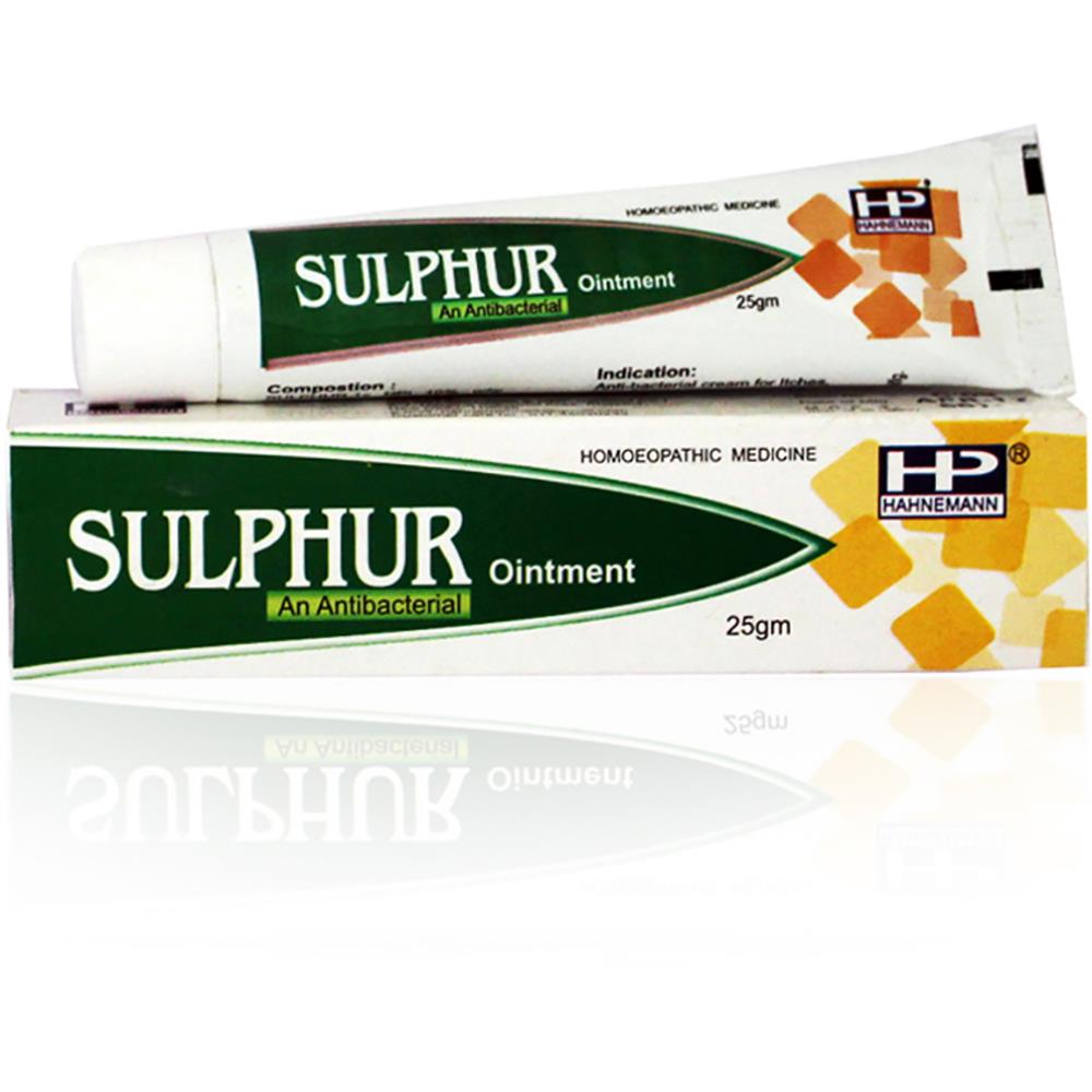 Hahnemann Sulphur Antibacterial Ointment (25g)