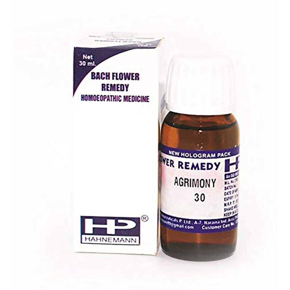 Hahnemann Bach Flower Remedy Agrimony (30ml)