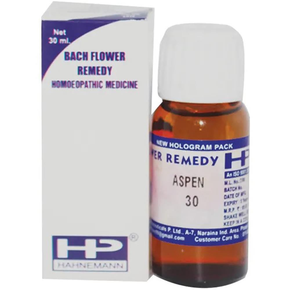 Hahnemann Bach Flower Remedy Aspen (30ml)