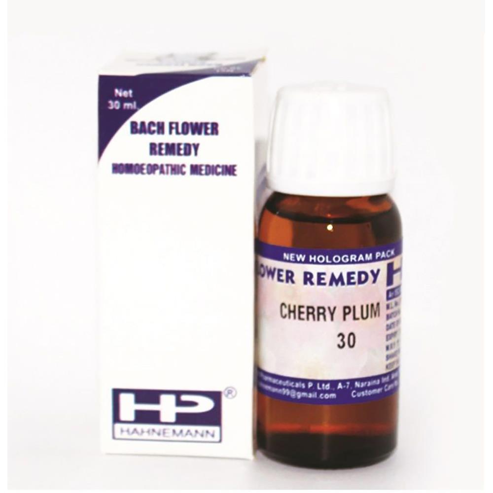 Hahnemann Bach Flower Remedy Cherry Plum (30ml)