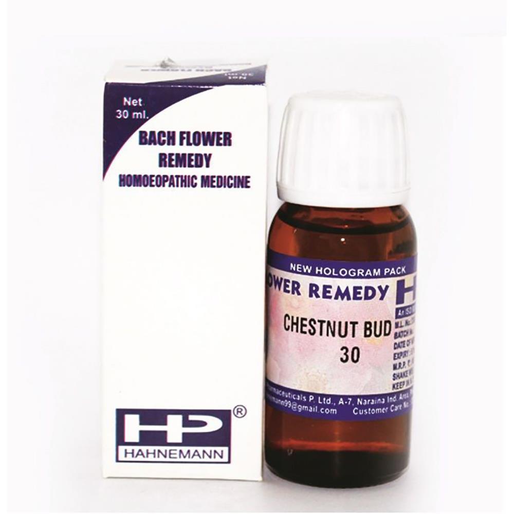 Hahnemann Bach Flower Remedy Chestnut Bud (30ml)