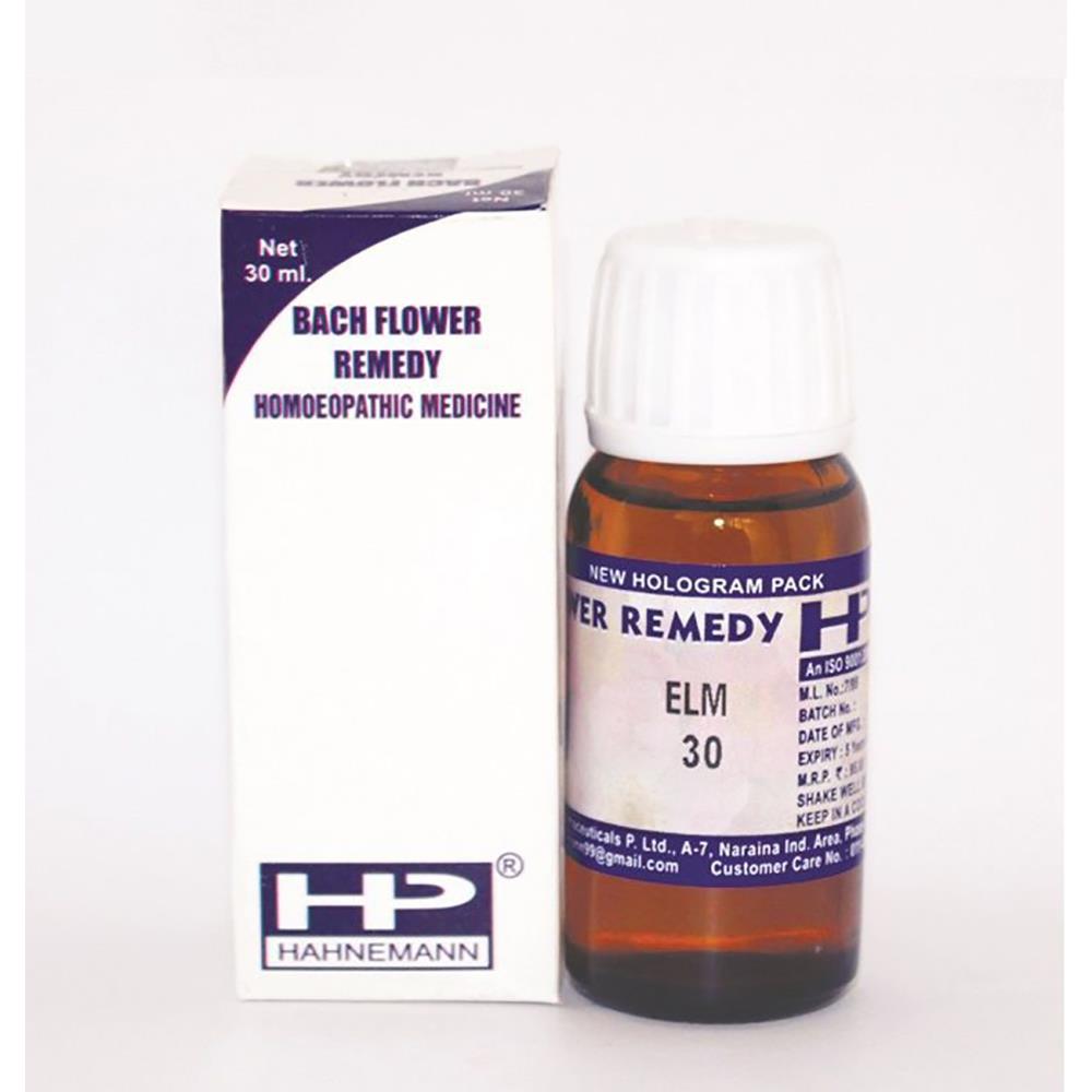 Hahnemann Bach Flower Remedy Elm (30ml)