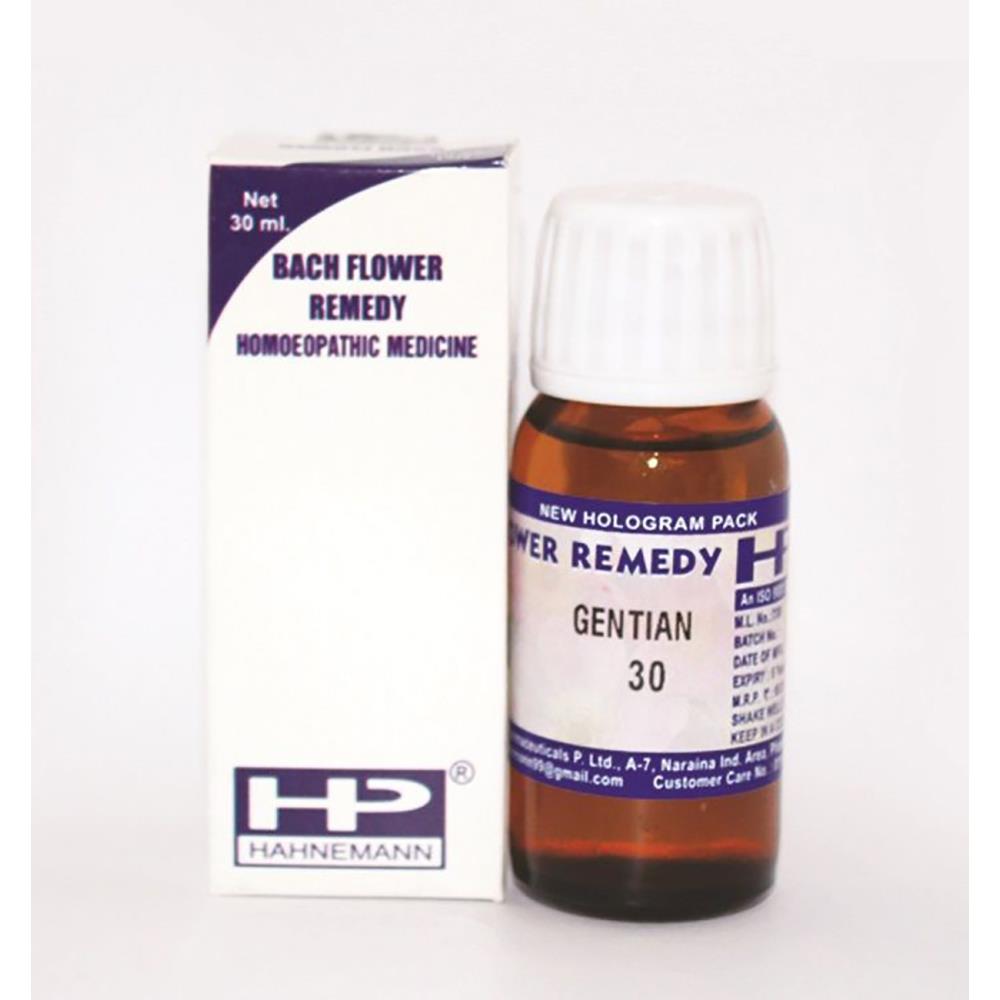 Hahnemann Bach Flower Remedy Gentian (30ml)