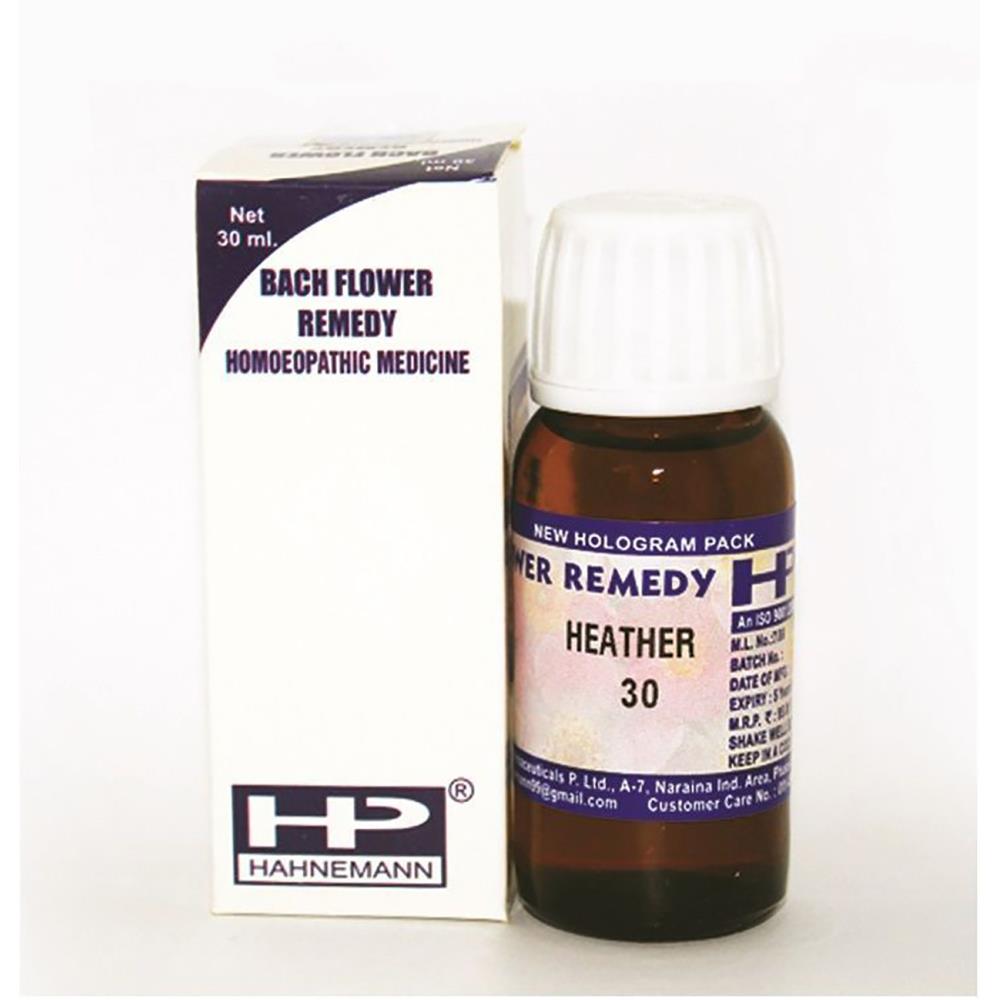 Hahnemann Bach Flower Remedy Heather (30ml)