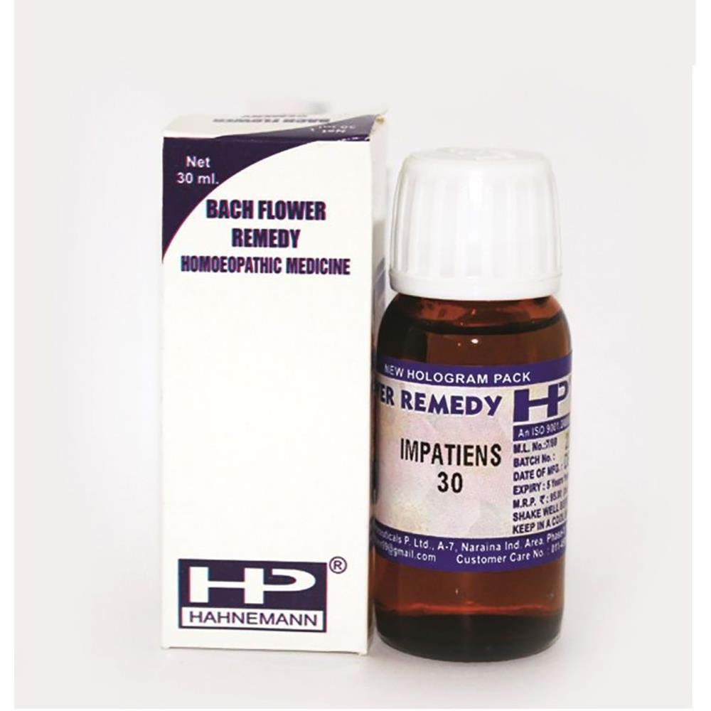 Hahnemann Bach Flower Remedy Impatiens (30ml)