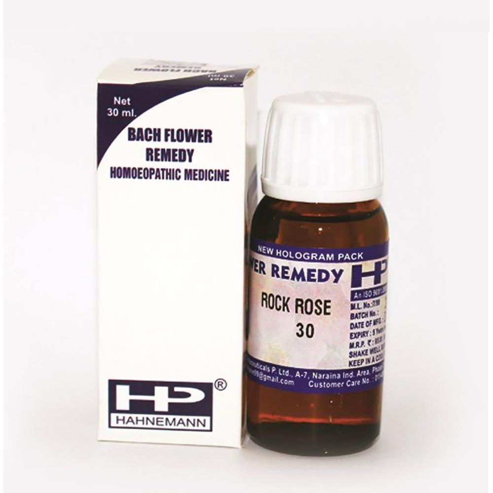 Hahnemann Bach Flower Remedy Rock Rose (30ml)