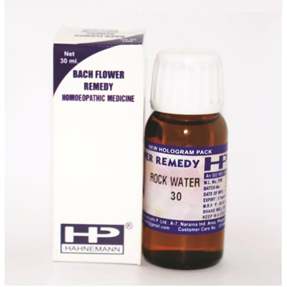 Hahnemann Bach Flower Remedy Rock Water (30ml)