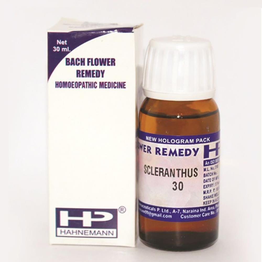 Hahnemann Bach Flower Remedy Scleranthus (30ml)